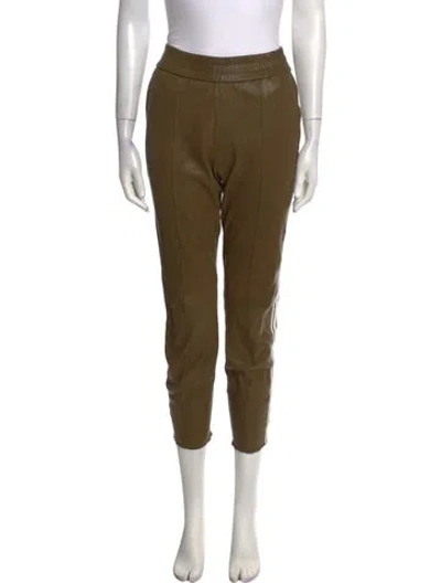 Pre-owned Sprwmn Skinny Leg Pants In Green
