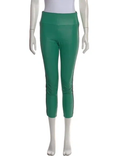 Pre-owned Sprwmn Skinny Leg Pants In Green