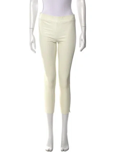 Pre-owned Sprwmn Skinny Leg Pants In White