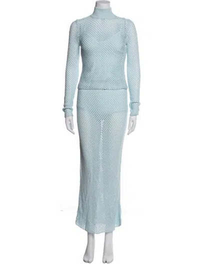 Pre-owned Sprwmn Skirt Set In Blue