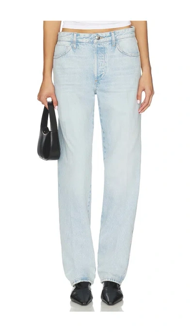 Sprwmn Slim Boyfriend Jeans In Blue
