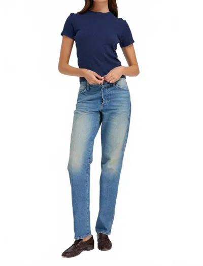 Sprwmn Slim Boyfriend Jeans In Kate In Blue