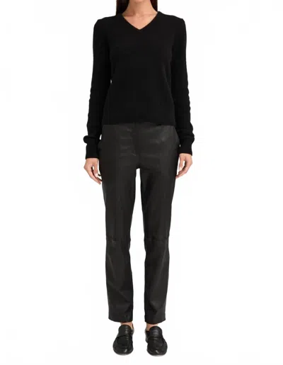 Sprwmn Sophia Cigarette Legging In Black