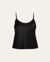 Sprwmn Spaghetti Strap Silk Cami