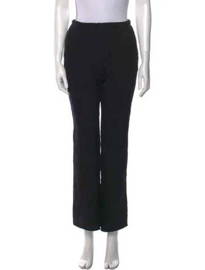Pre-owned Sprwmn Straight Leg Pants In Black