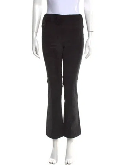 Pre-owned Sprwmn Straight Leg Pants In Black
