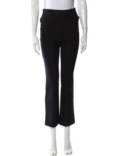 Pre-owned Sprwmn Straight Leg Pants In Black