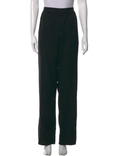 Pre-owned Sprwmn Straight Leg Pants In Black
