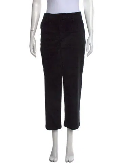 Pre-owned Sprwmn Straight Leg Pants In Black