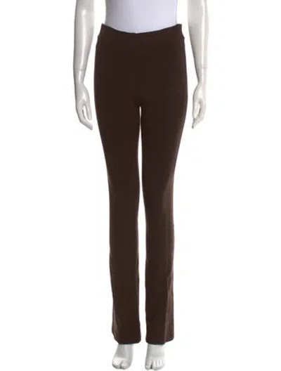 Pre-owned Sprwmn Straight Leg Pants In Brown