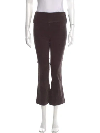 Pre-owned Sprwmn Straight Leg Pants In Brown
