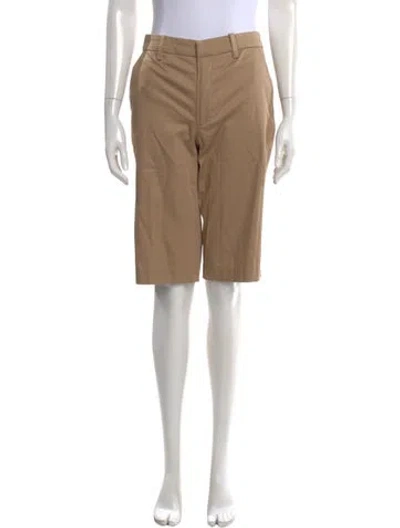 Pre-owned Sprwmn Straight Leg Pants In Brown
