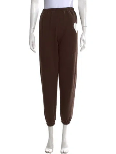 Pre-owned Sprwmn Straight Leg Pants In Brown