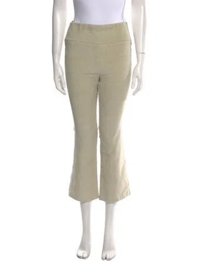 Pre-owned Sprwmn Straight Leg Pants In Green