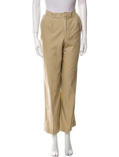 Pre-owned Sprwmn Straight Leg Pants In Neutral