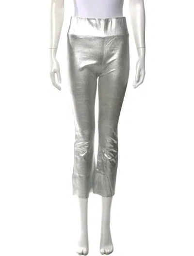 Pre-owned Sprwmn Straight Leg Pants In Silver