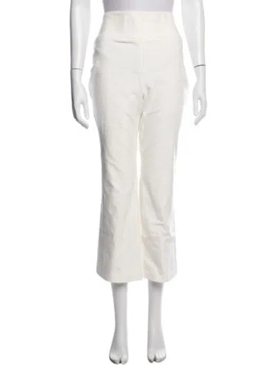 Pre-owned Sprwmn Straight Leg Pants In White