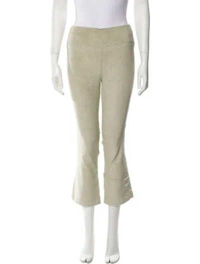 Pre-owned Sprwmn Straight Leg Pants In Yellow