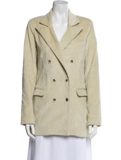 Pre-owned Sprwmn Striped Blazer In Neutral