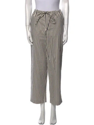 Pre-owned Sprwmn Striped Straight Leg Pants W/ Tags In Multi