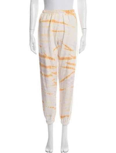 Pre-owned Sprwmn Tie-dye Print Sweatpants In Neutrals