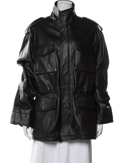 Pre-owned Sprwmn Utility Jacket In Black