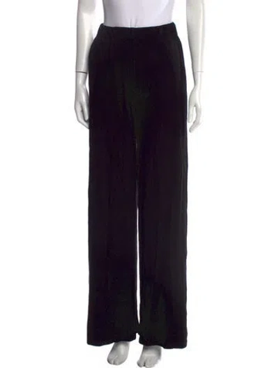 Pre-owned Sprwmn Wide Leg Pants In Black
