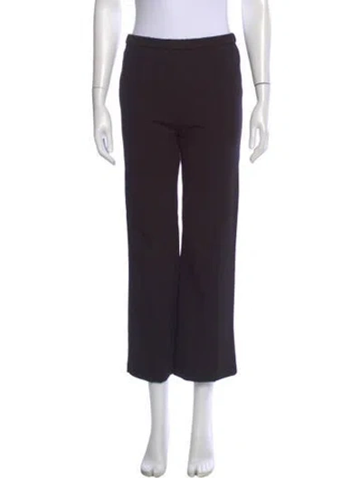 Pre-owned Sprwmn Wide Leg Pants In Black