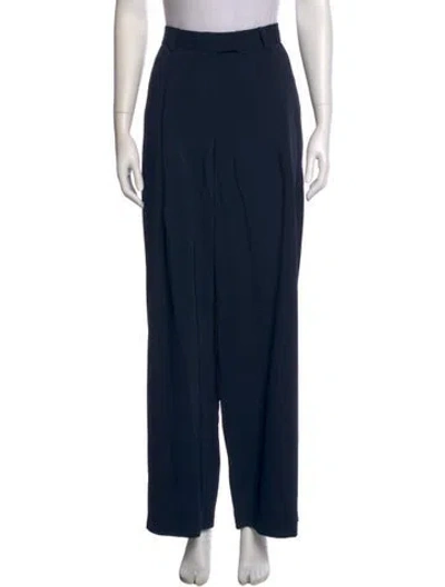 Pre-owned Sprwmn Wide Leg Pants In Blue
