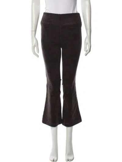 Pre-owned Sprwmn Wide Leg Pants In Brown