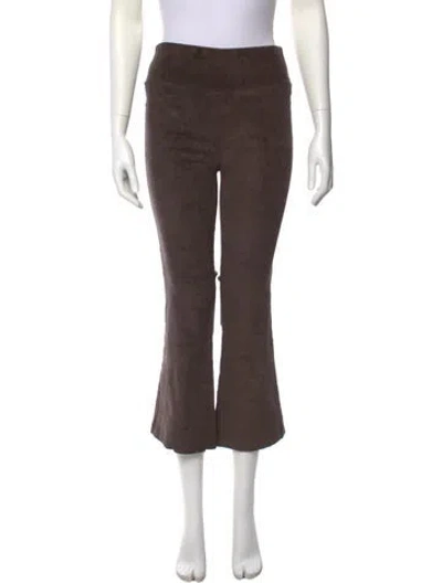 Pre-owned Sprwmn Wide Leg Pants In Brown