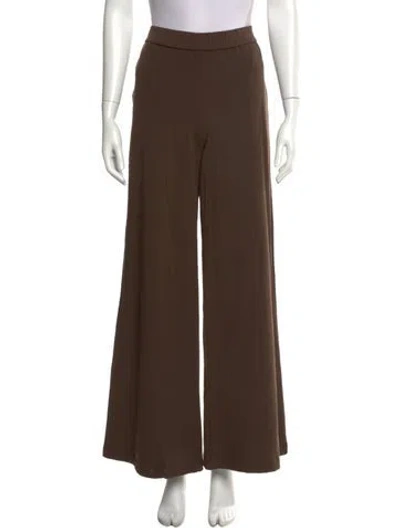 Pre-owned Sprwmn Wide Leg Pants In Brown