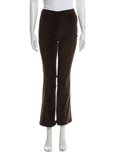 Pre-owned Sprwmn Wide Leg Pants In Brown