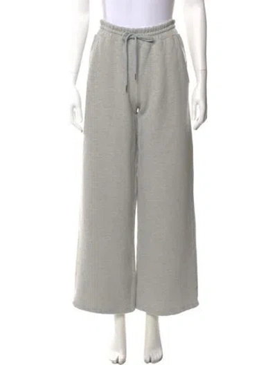Pre-owned Sprwmn Wide Leg Pants In Gray