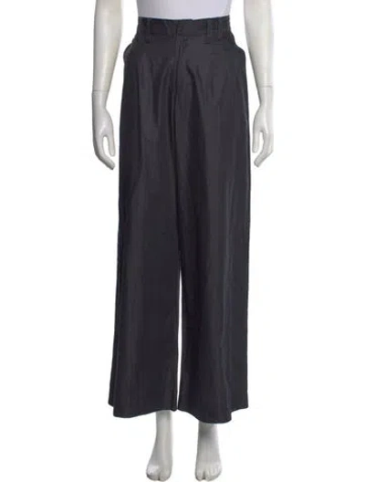 Pre-owned Sprwmn Wide Leg Pants In Gray