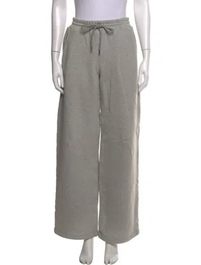 Pre-owned Sprwmn Wide Leg Pants In Grey