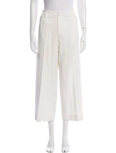 Pre-owned Sprwmn Wide Leg Pants In Neutral