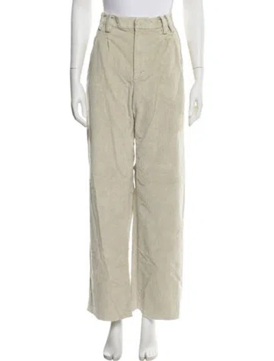 Pre-owned Sprwmn Wide Leg Pants In Neutral