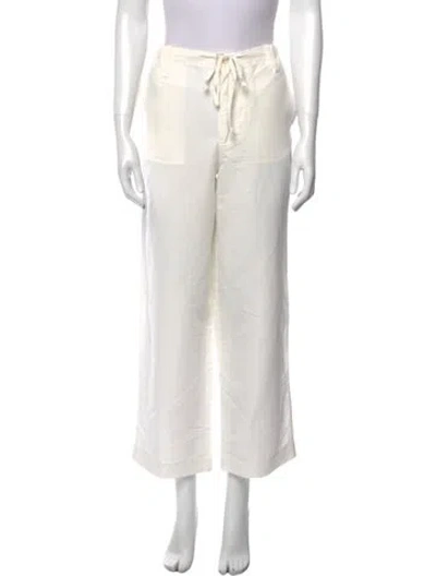 Pre-owned Sprwmn Wide Leg Pants In Neutral