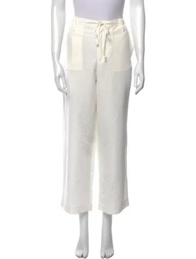 Pre-owned Sprwmn Wide Leg Pants In Neutral