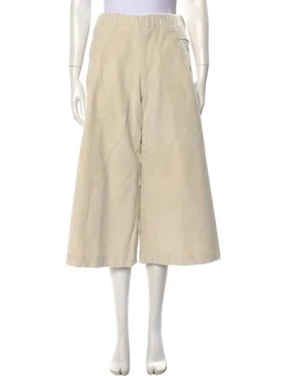 Pre-owned Sprwmn Wide Leg Pants In Neutral