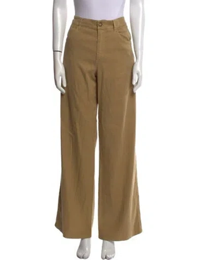 Pre-owned Sprwmn Wide Leg Pants In Neutral