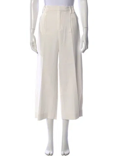 Pre-owned Sprwmn Wide Leg Pants In Neutral