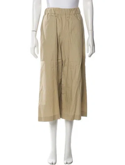 Pre-owned Sprwmn Wide Leg Pants In Neutrals