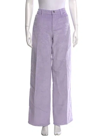 Pre-owned Sprwmn Wide Leg Pants In Purple