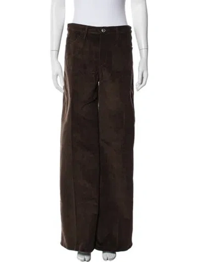 Pre-owned Sprwmn Wide Leg Pants W/ Tags In Brown