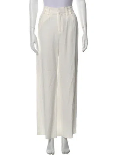 Pre-owned Sprwmn Wide Leg Pants In White
