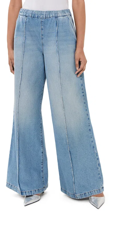Sprwmn Wide Leg Pintuck Pants Paradis