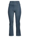 Sprwmn Woman Pants Midnight Blue Size M Soft Leather