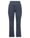 Sprwmn Woman Pants Navy Size L Soft Leather In Navy